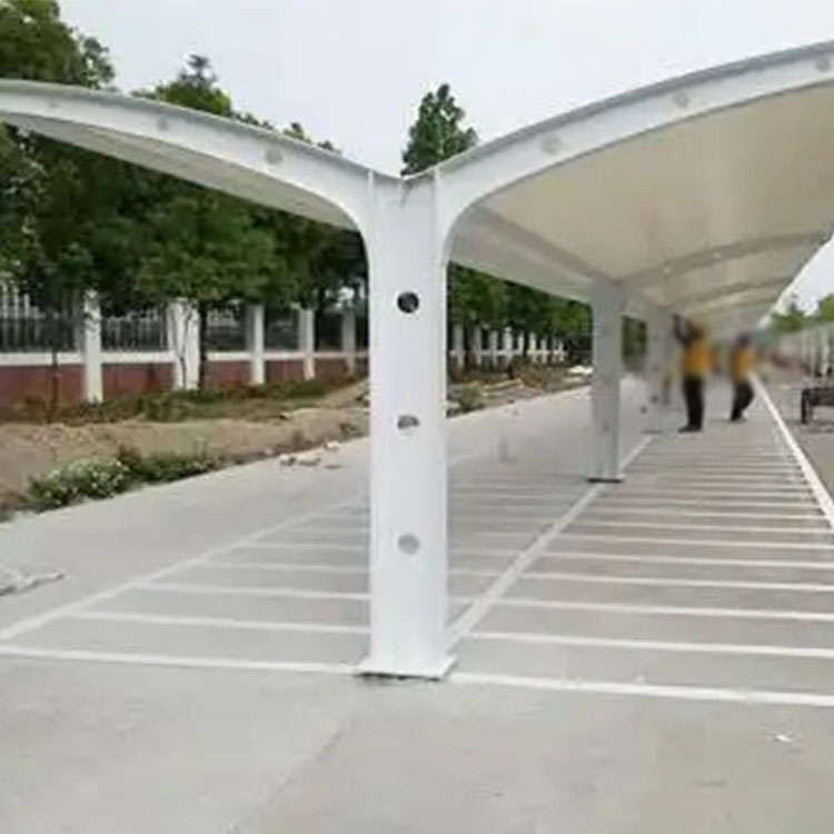 宽城膜结构电动车棚