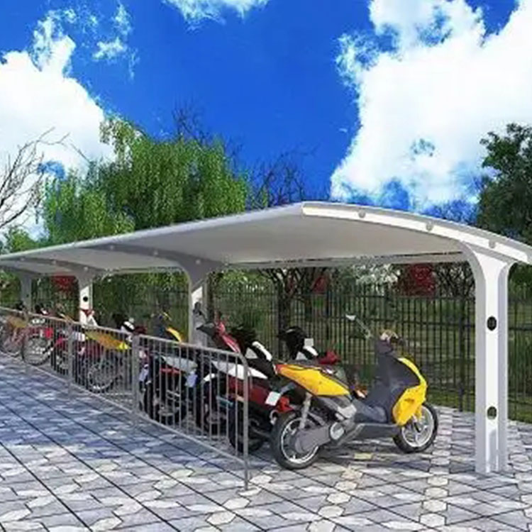 宽城膜结构电动车棚