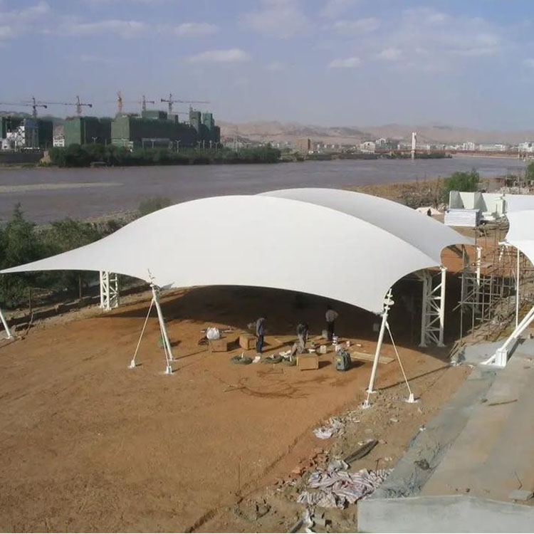 宽城膜结构汽车棚